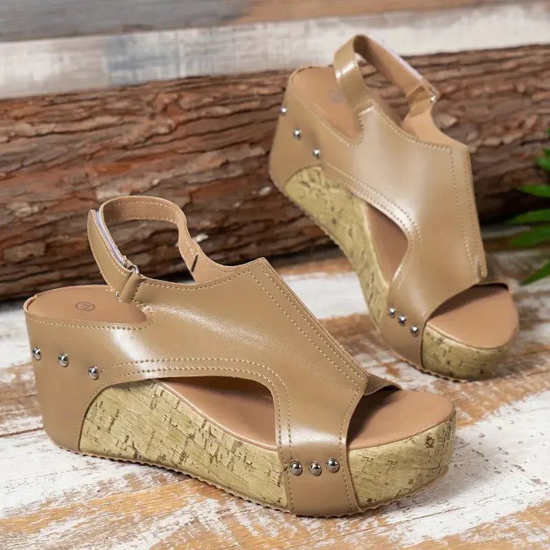 Vintage Slingback Wedge Sandals™