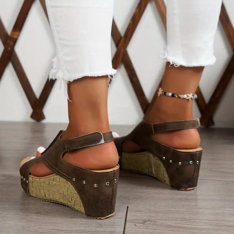 Vintage Slingback Wedge Sandals™