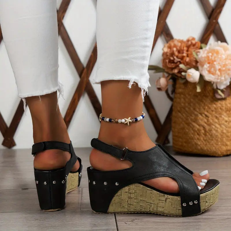 Vintage Slingback Wedge Sandals™