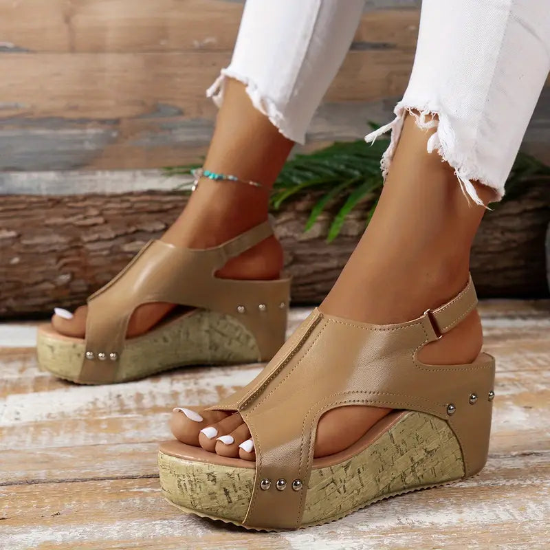 Vintage Slingback Wedge Sandals™