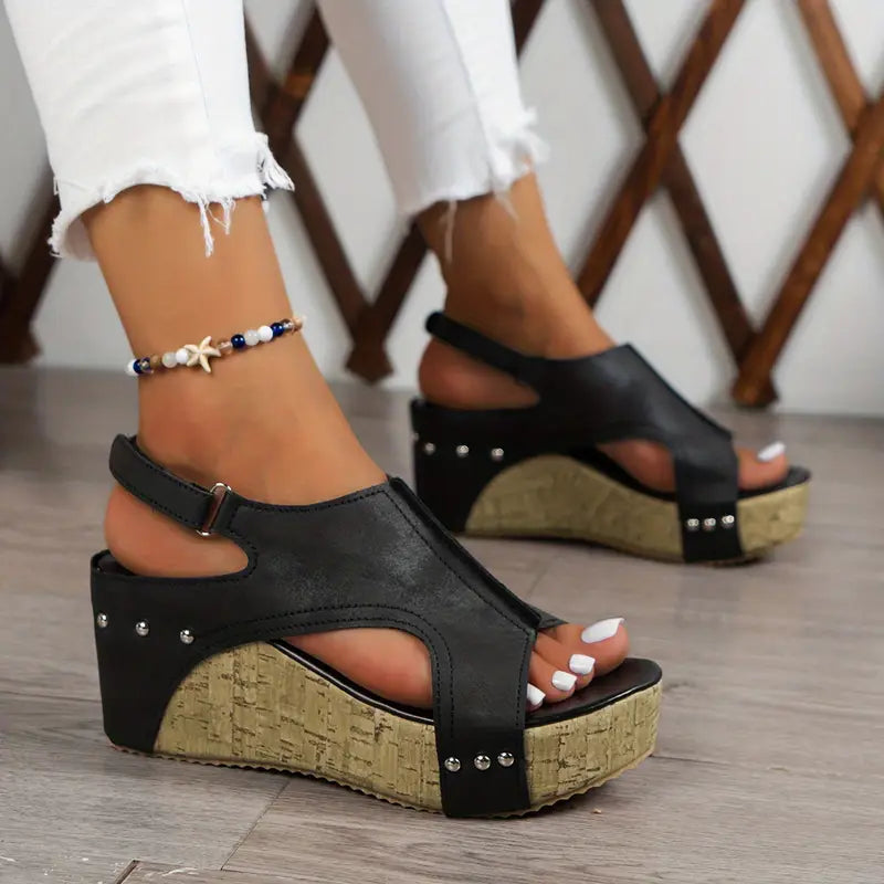 Vintage Slingback Wedge Sandals™
