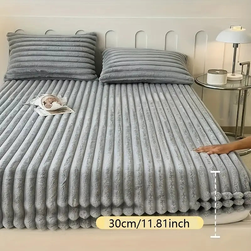Winter Warm Velvet Mattress Cover™