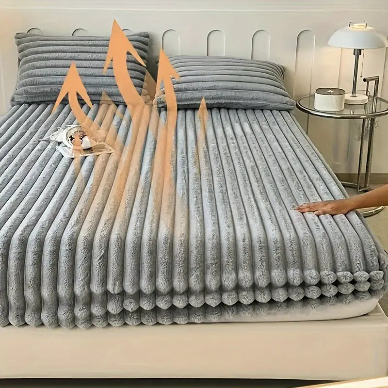 Winter Warm Velvet Mattress Cover™