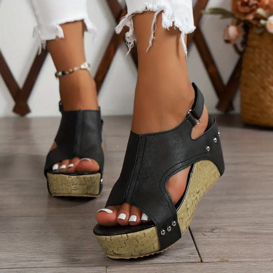 Vintage Slingback Wedge Sandals™